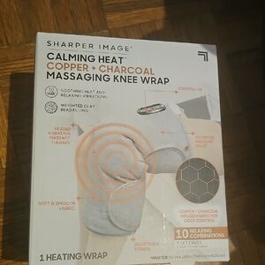 Sharper Image Copper Charcoal Knee Wrap